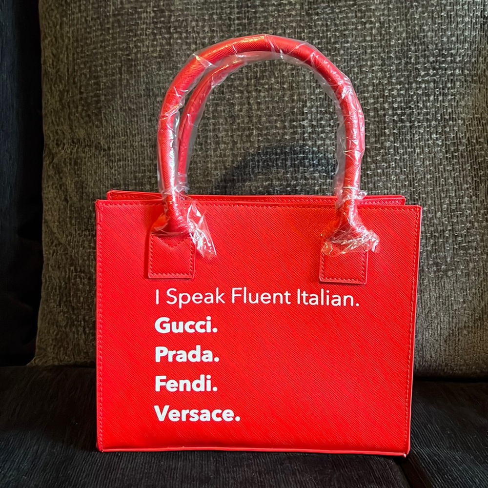 Authentic/Brand new “Los Angeles Trading Co.”MINI MODERN TOTE - Fluent Italian